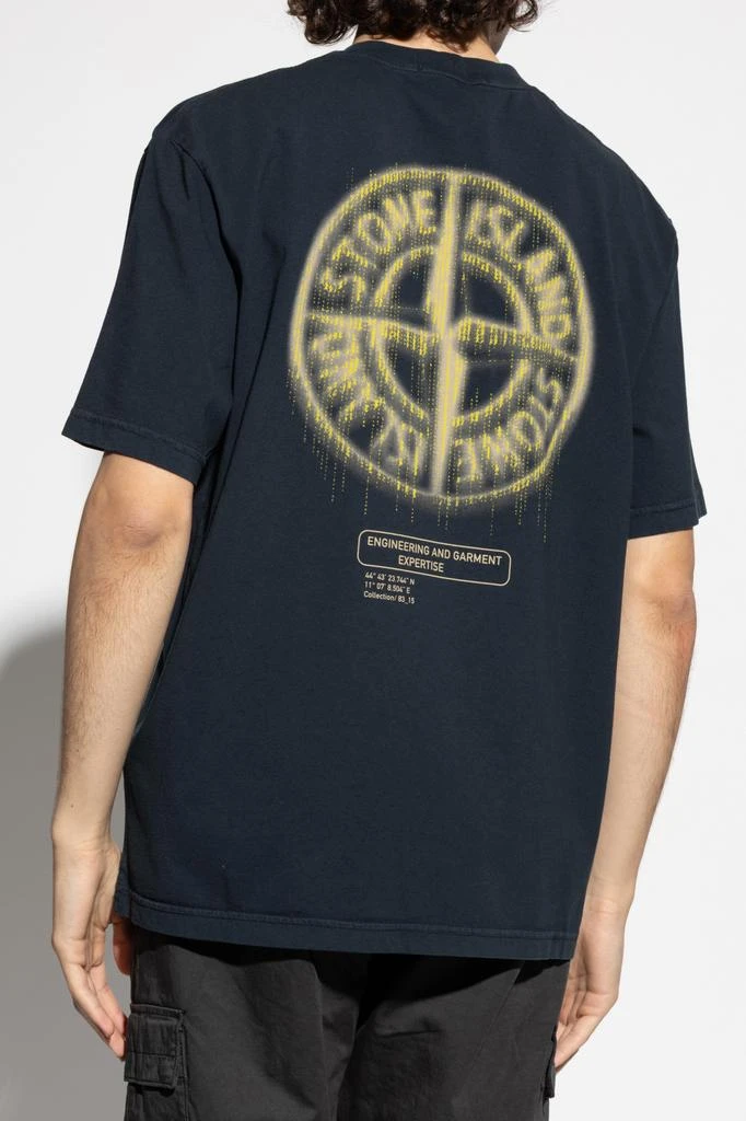 Stone Island T-shirt with logo 4