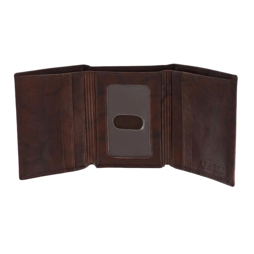 Buxton Men's Dakota Leather RFID Trifold Wallet 3