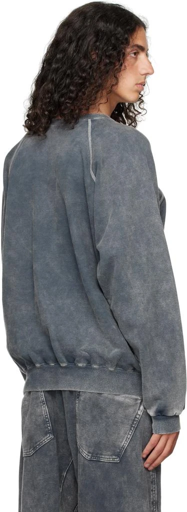 Omar Afridi Gray Shabby Sweatshirt 3