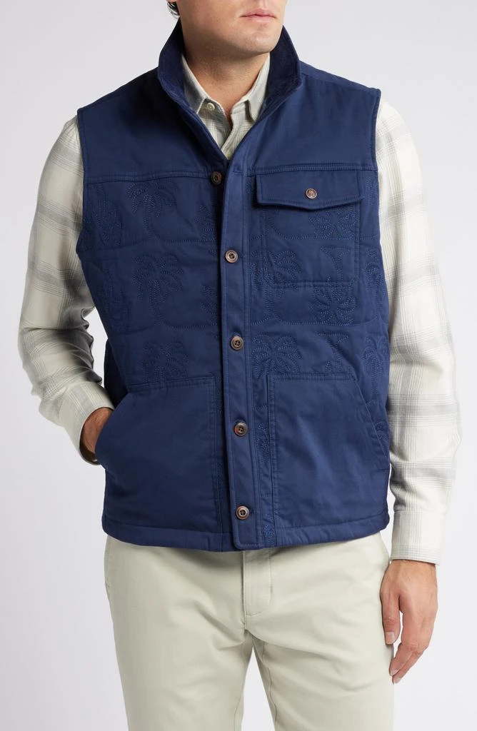 Tommy Bahama Palisades Palm Quilted Vest 4