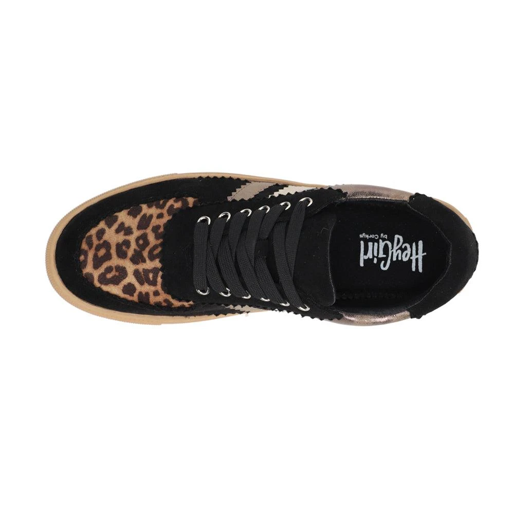 Corkys Rizz Leopard Lace Up Sneakers 4