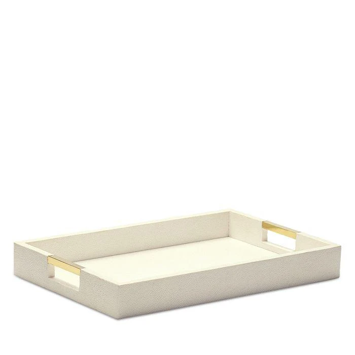 AERIN Modern Shagreen Desk Tray 1