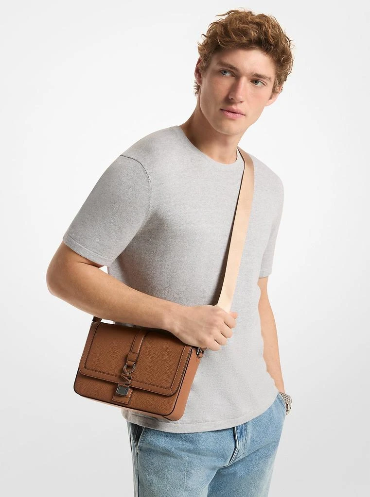 Michael Kors Ezra Mini Pebbled Leather Crossbody Bag 3