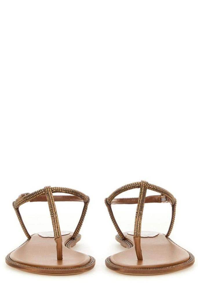 Rene Caovilla René Caovilla Diana Embellished Thong Sandals 3