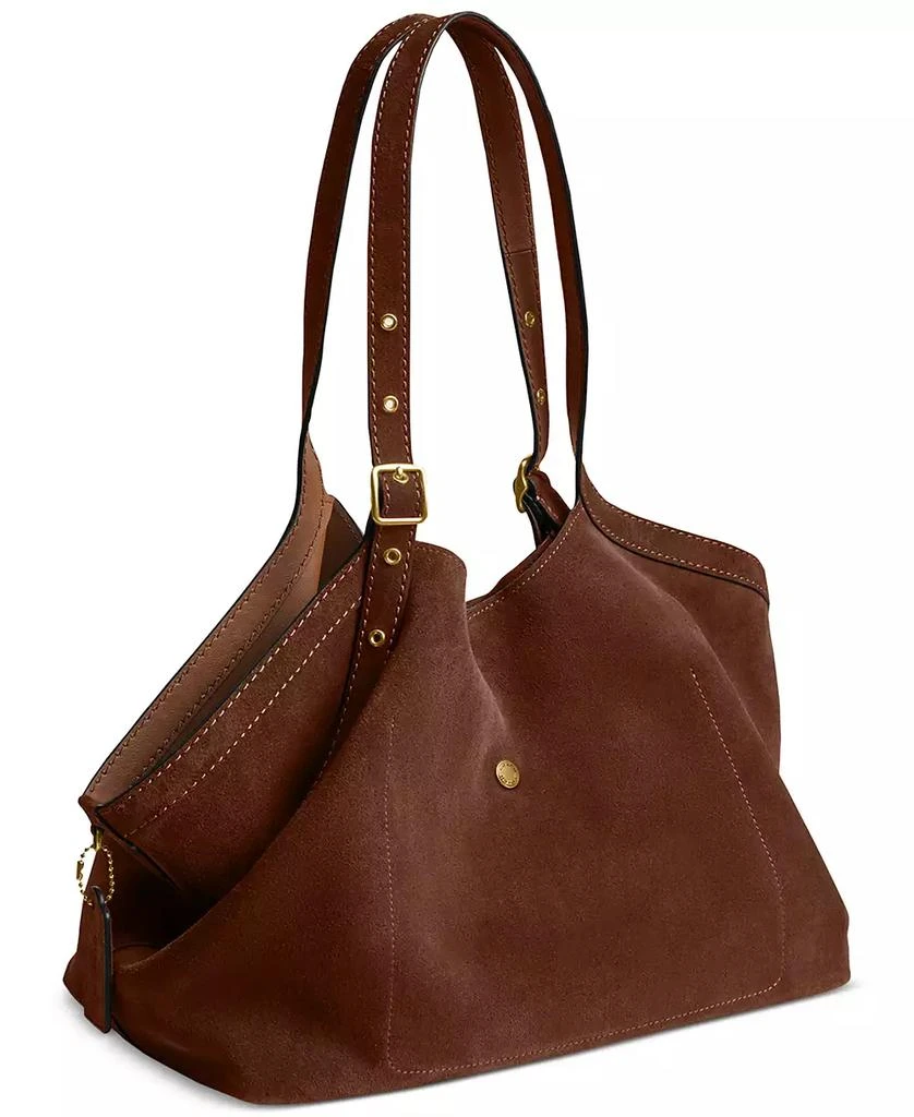 Coach Suede Gramercy Tote 4
