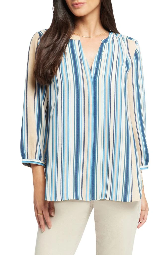 NYDJ Pintuck Blouse 1