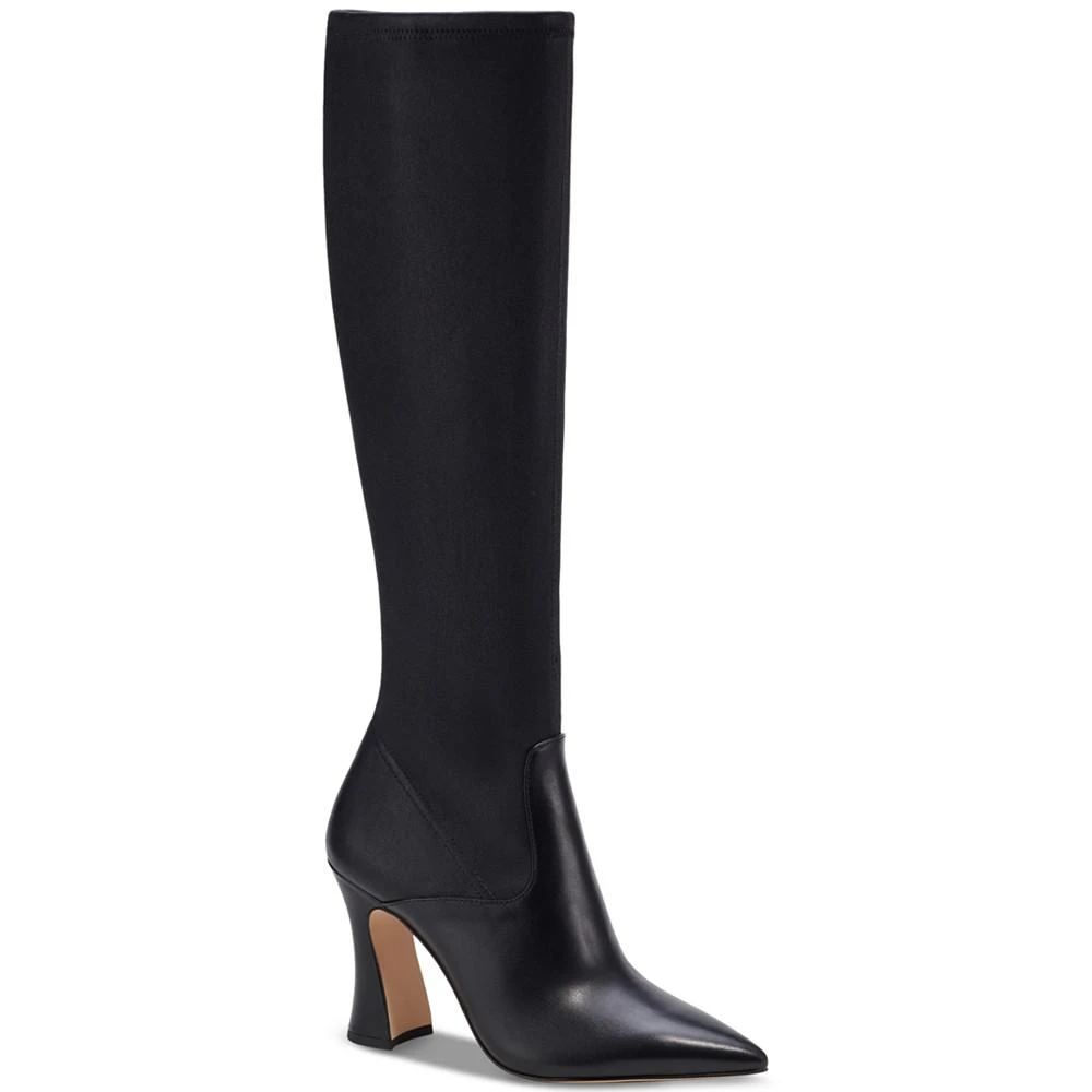 COACH Women's Cece Stretch Pointed Toe Knee High Dress Boots 1