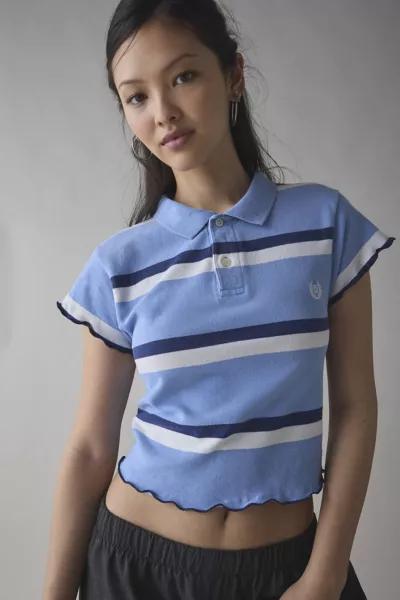 Urban Renewal ReMADE By UO Lettuce Edge Polo Tee