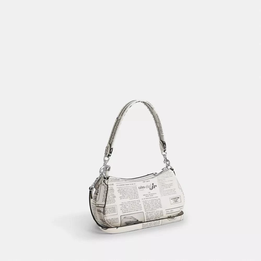 Coach Ashton Shoulder Bag With Newspaper Print 4