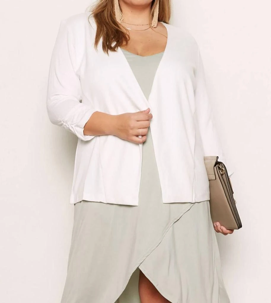 Tart Tart Collections - Olga French Terry Plus Blazer 1