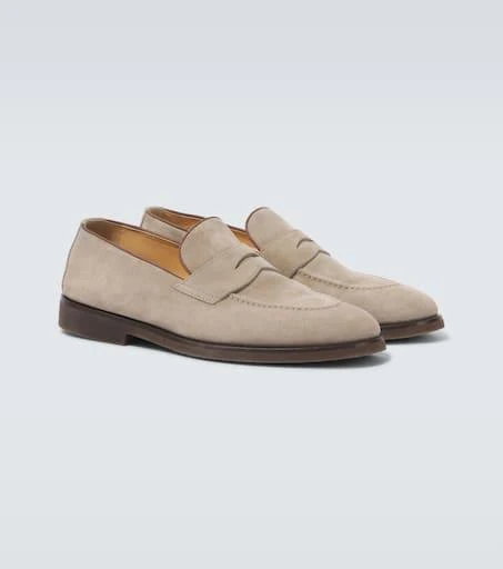 Brunello Cucinelli Suede penny loafers 5