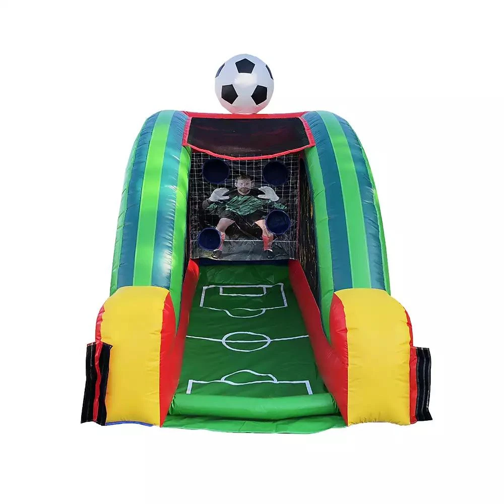 Jumporange Soccer Target Game Inflatable for Kids and Adults (with Blower and Foam Ball)