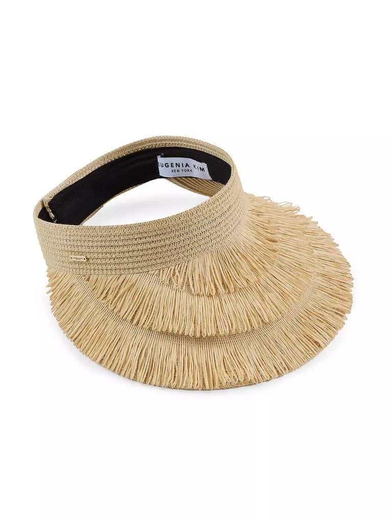 Eugenia Kim Lexi Fringed Visor 1