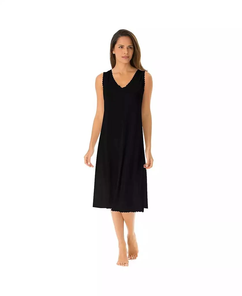 Comfort Choice Women
s Lace-Trim Slip