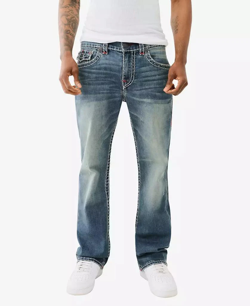 True Religion Men's Billy Bootcut Super T Flap Jeans 1