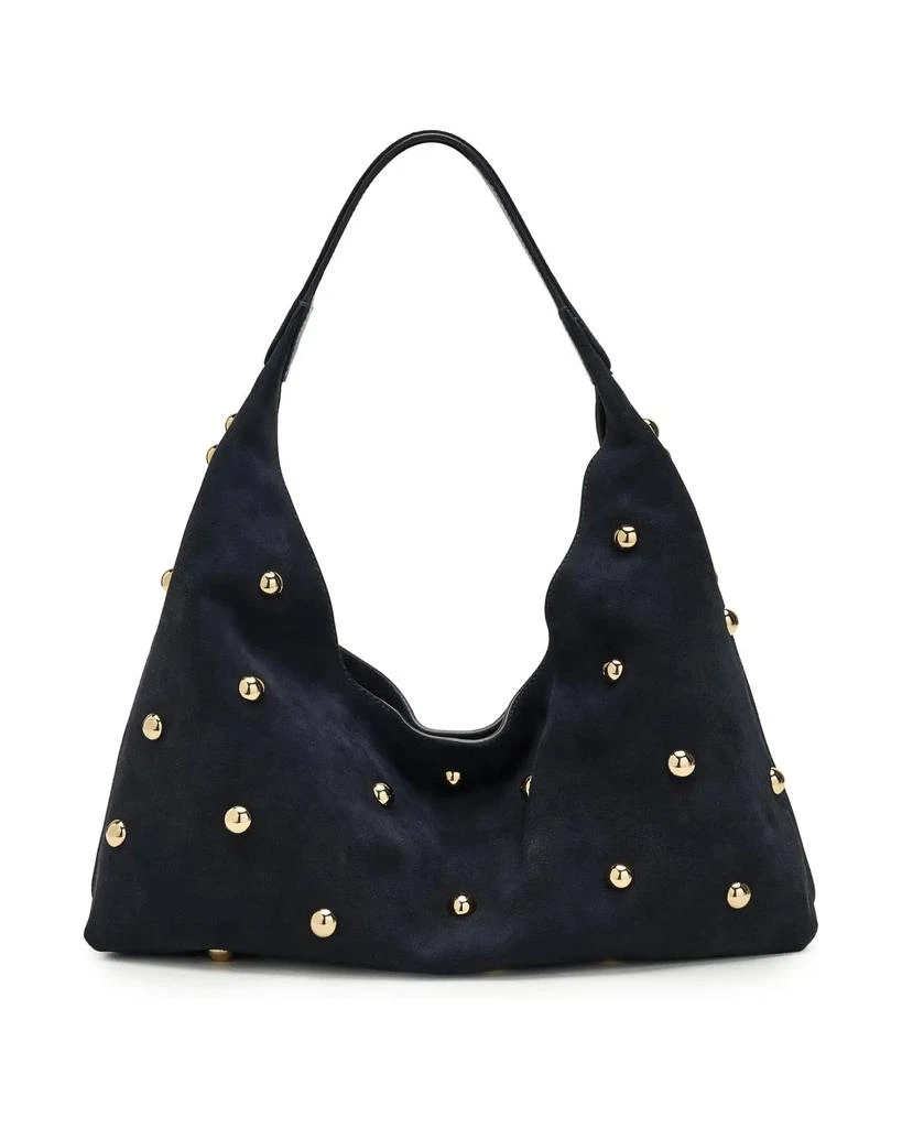 Madewell Madewell Suede Slouchy Shoulder Bag-Stud
