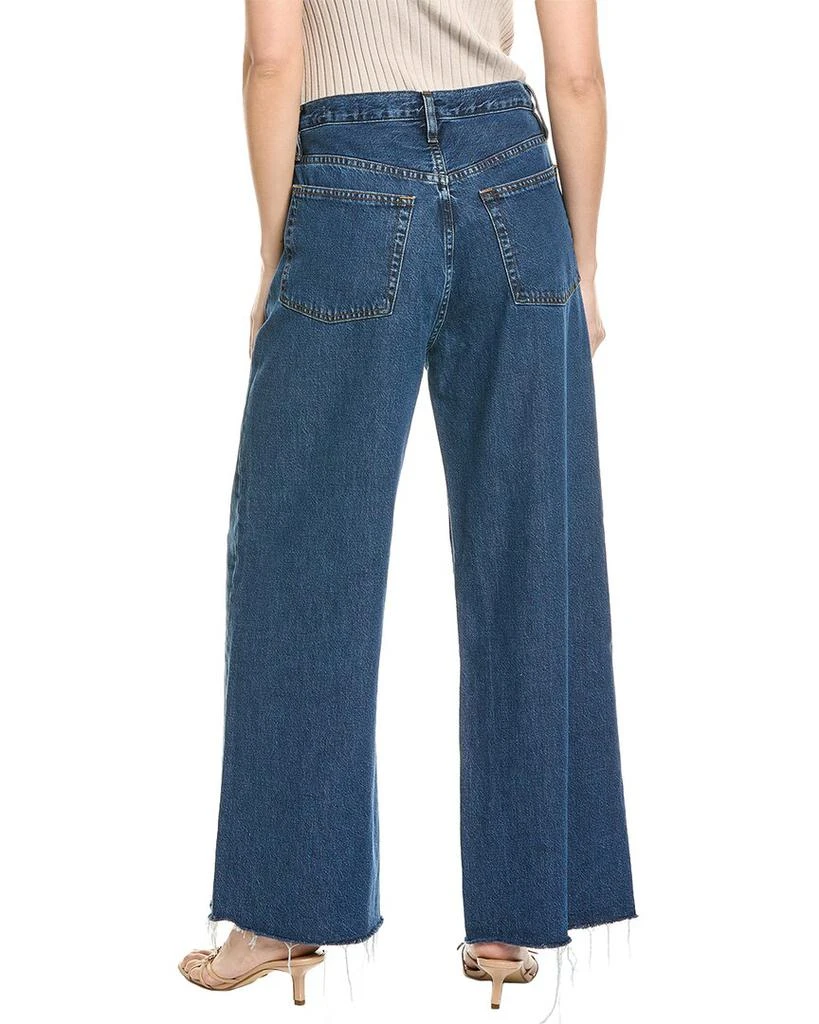 FRAME Le Low Blindspot Raw Fray Baggy Wide Leg Jean 2