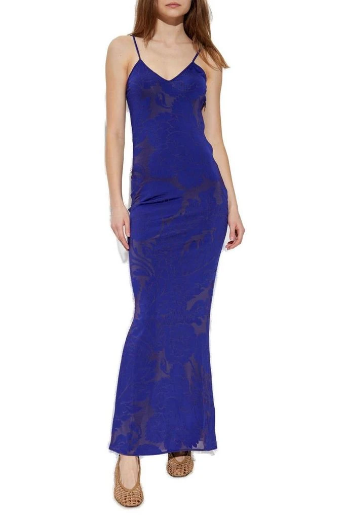 ETRO Etro Floral Jacquard Long Dress 2