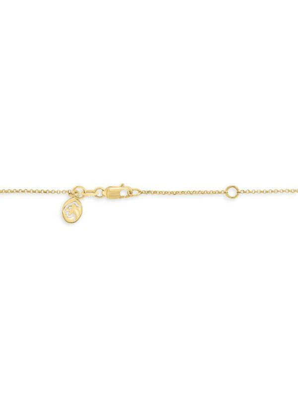 Effy 14K Yellow Gold, Turquoise & Diamond Necklace 3