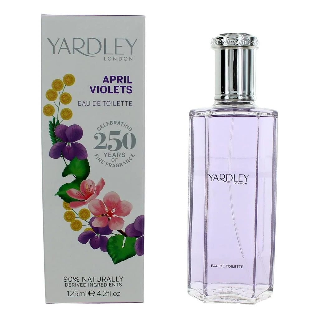 Yardley of London Yardley April Violets by , 4.2 oz Eau De Toilette Spray for Women 1