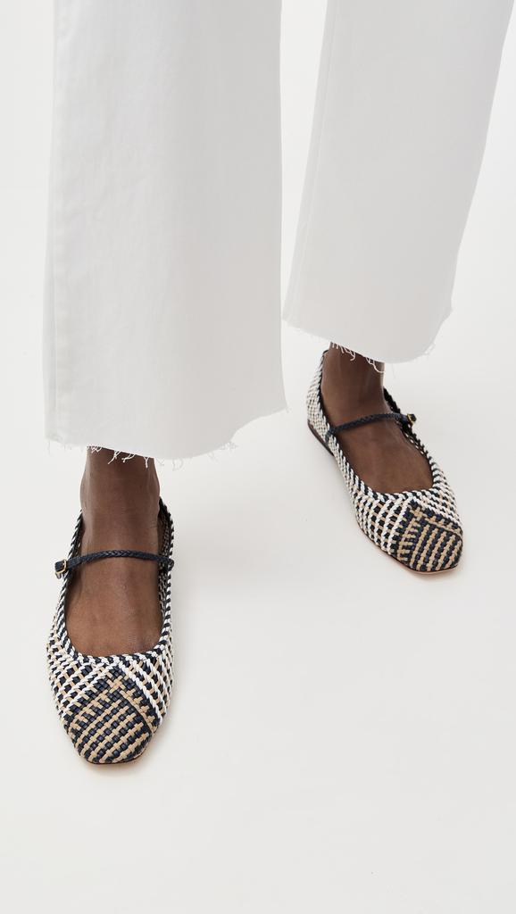 VERONICA BEARD Ellie Woven Flats