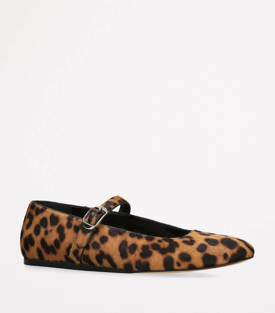 Le Monde beryl Calf Hair Mary Jane Ballet Flats 3
