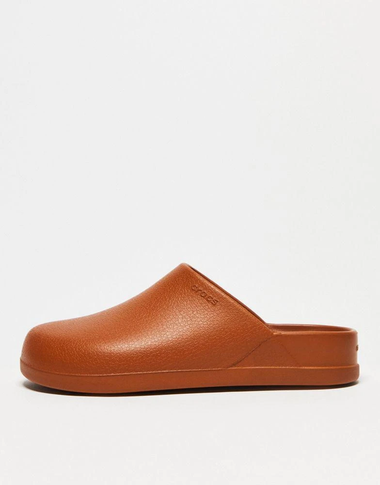 Crocs Crocs unisex dylan clogs in cognac tan 1