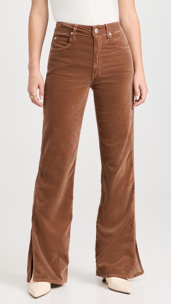 AMO Liz Split Flare Jeans