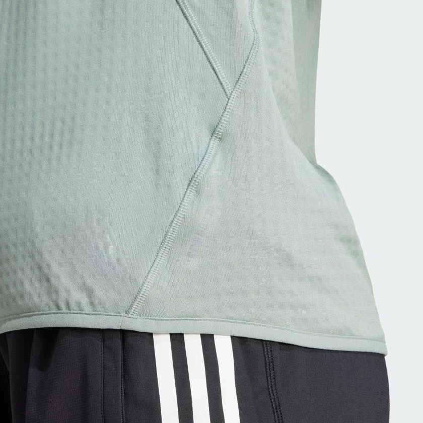 Adidas Women's  Ultimate Hi Vis Reflective 1/2-Zip Top 5
