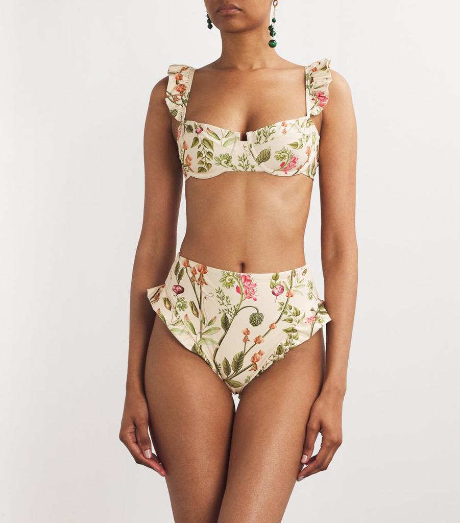 Agua By Agua Bendita Floral Jengibre Cultivo Bikini Bottoms