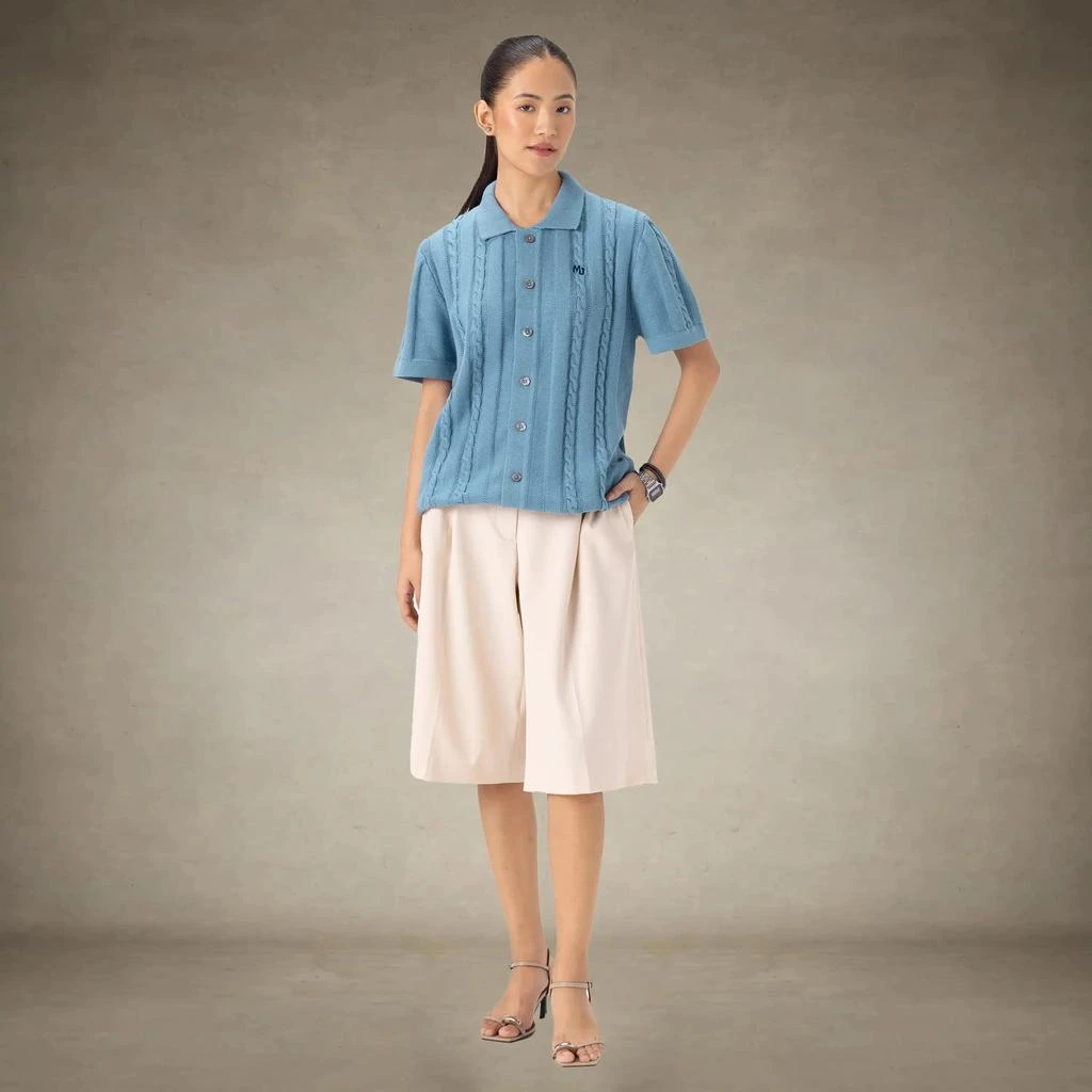 Members Only Women's JC Polo Cable Sweater 5
