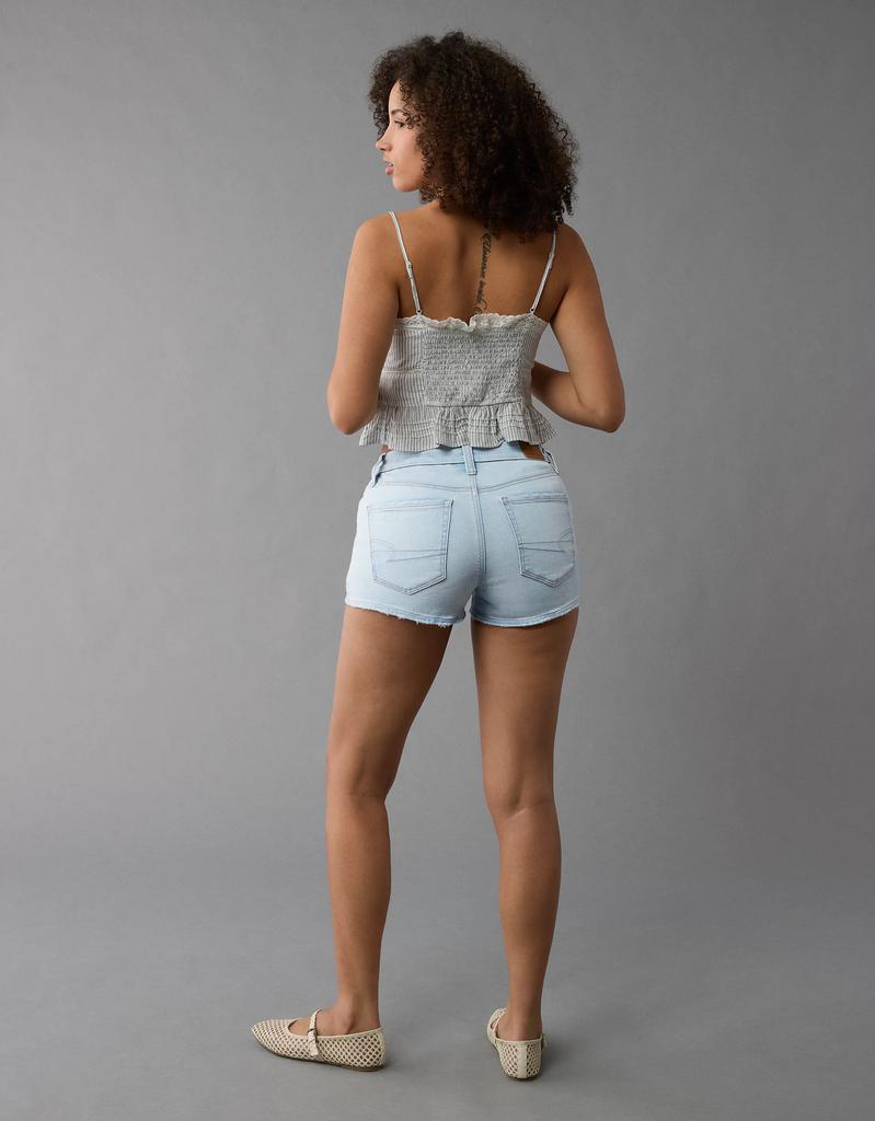 AE AE Next Level Curvy High-Waisted Denim Short Short