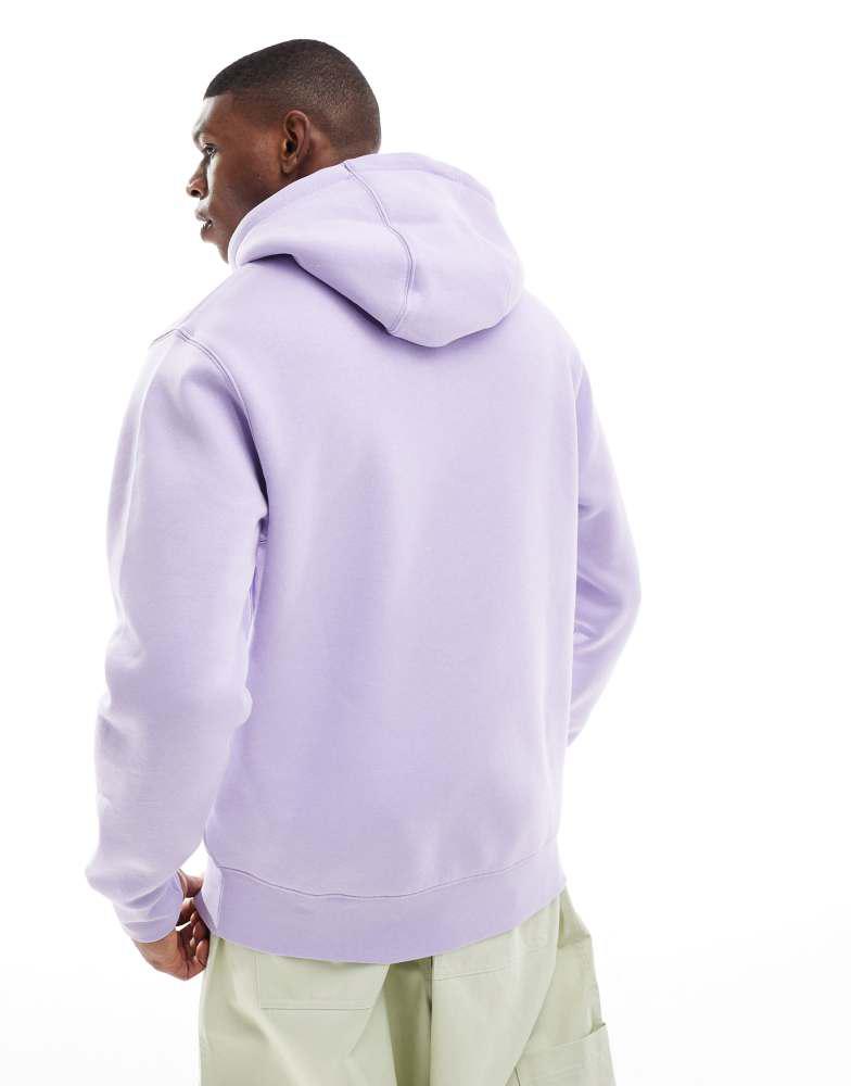 lilac nike club sweatshirt