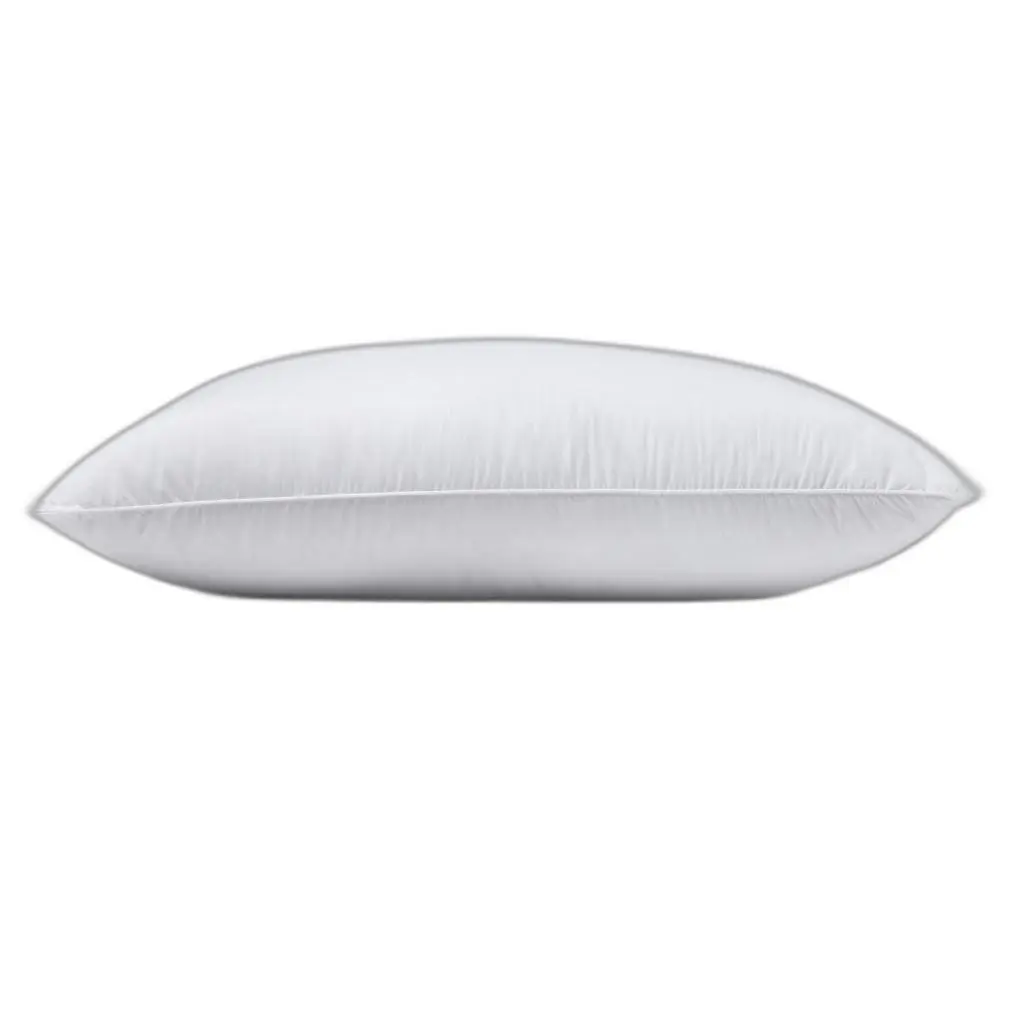 Hivvago Set Of 2 Lux Sateen Down Alternative Queen Size Medium Pillows