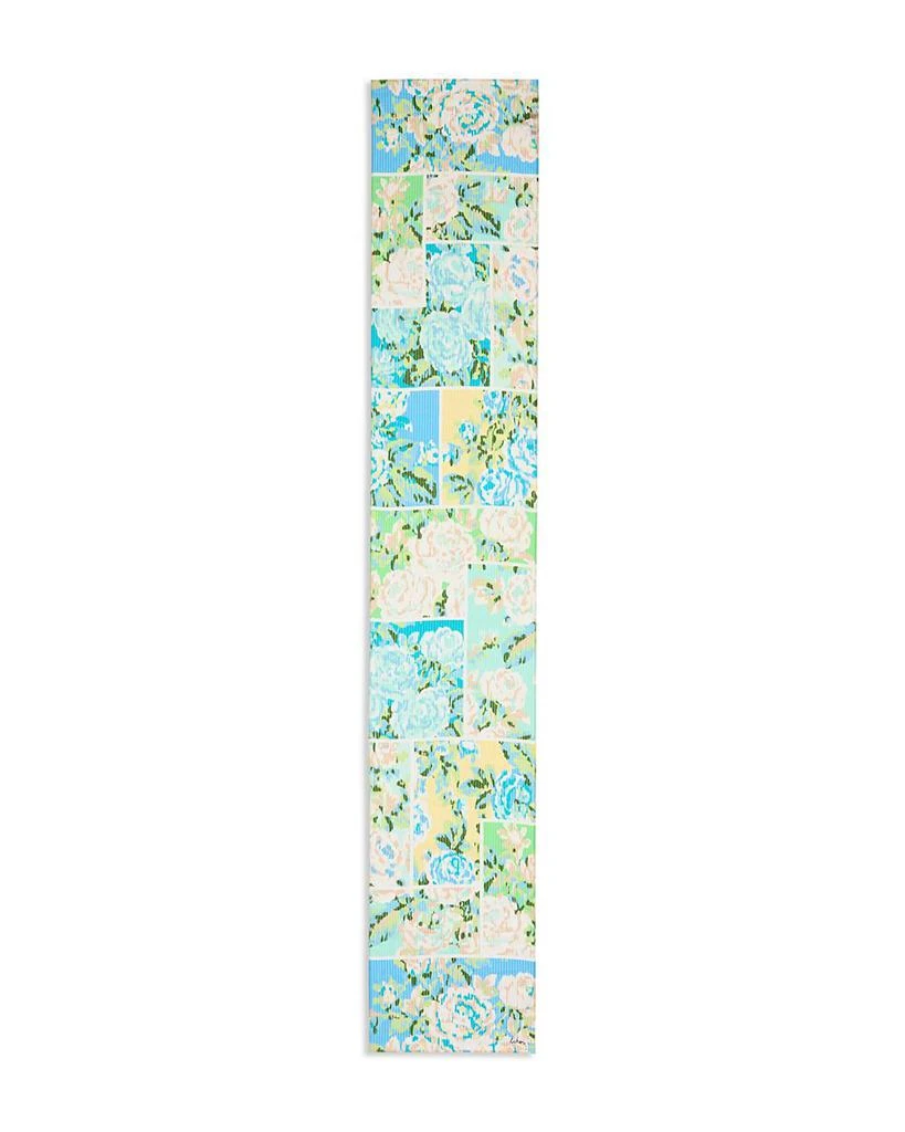 Echo Design Sparkle Floral Patch Oblong Scarf 2