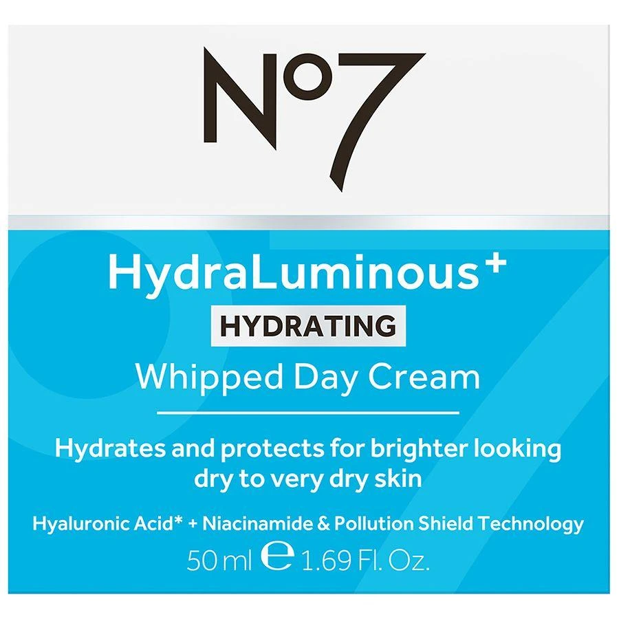 No7 HydraLuminous+ Whipped Day Cream 6
