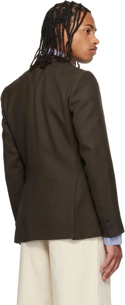 Dries Van Noten Brown Wool Blazer 3