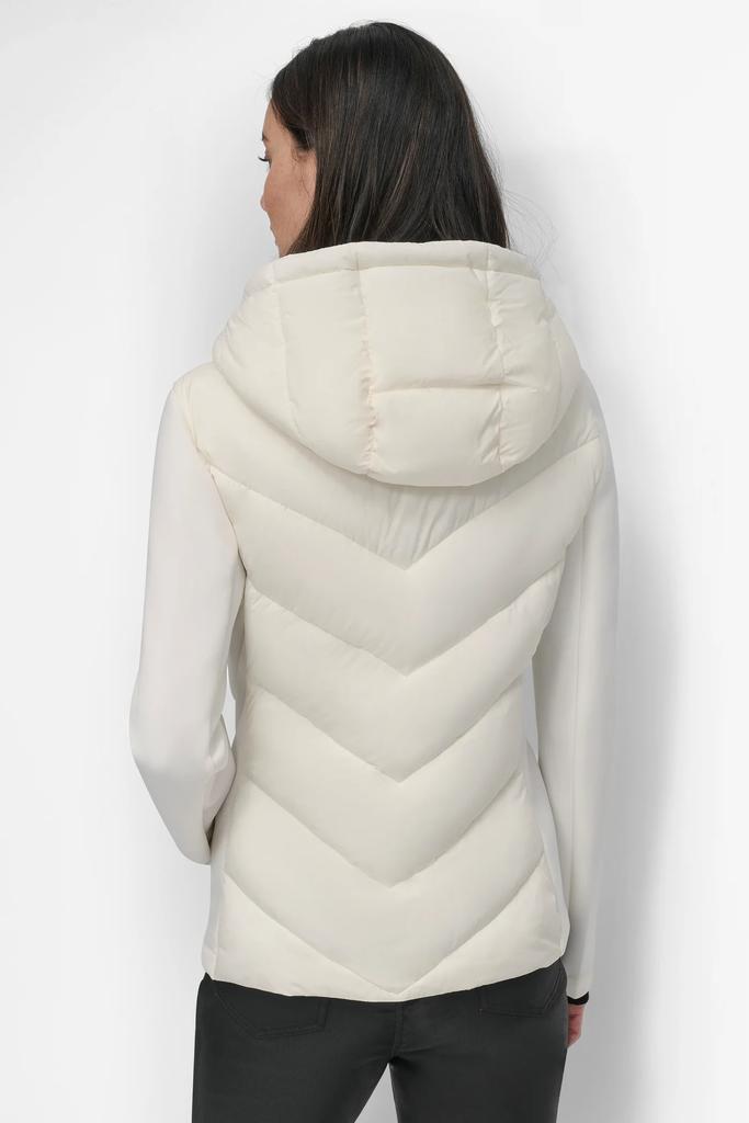 新作セール DKNY MIXED MEDIA LIGHT WEIGHT PUFFER 軽量 DKNY MIXED MEDIA LIGHT WEIGHT PUFFER - Coats - Free Shipping