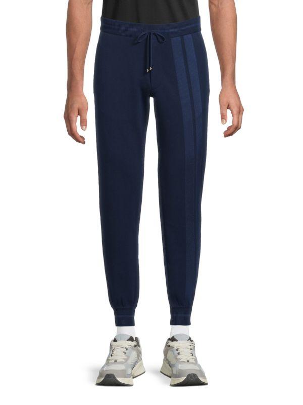 Stefano Ricci Elasticized Cotton-Silk Joggers