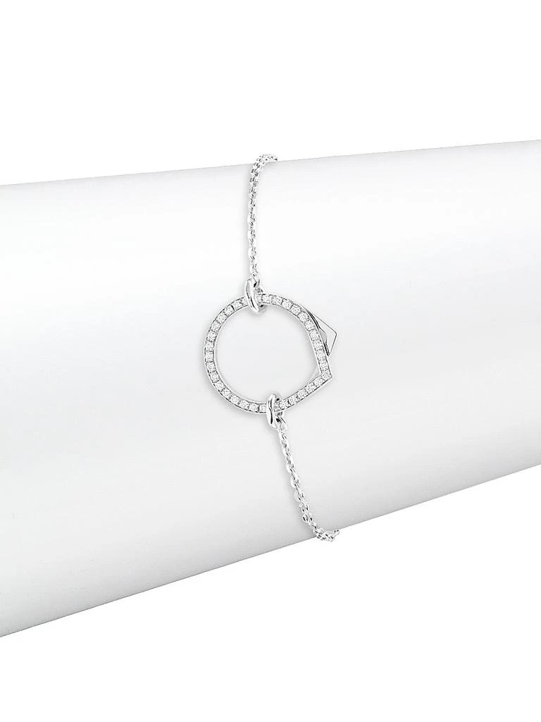 Repossi Antifer 18K White Gold
Pavé Diamond Pendant Bracelet
