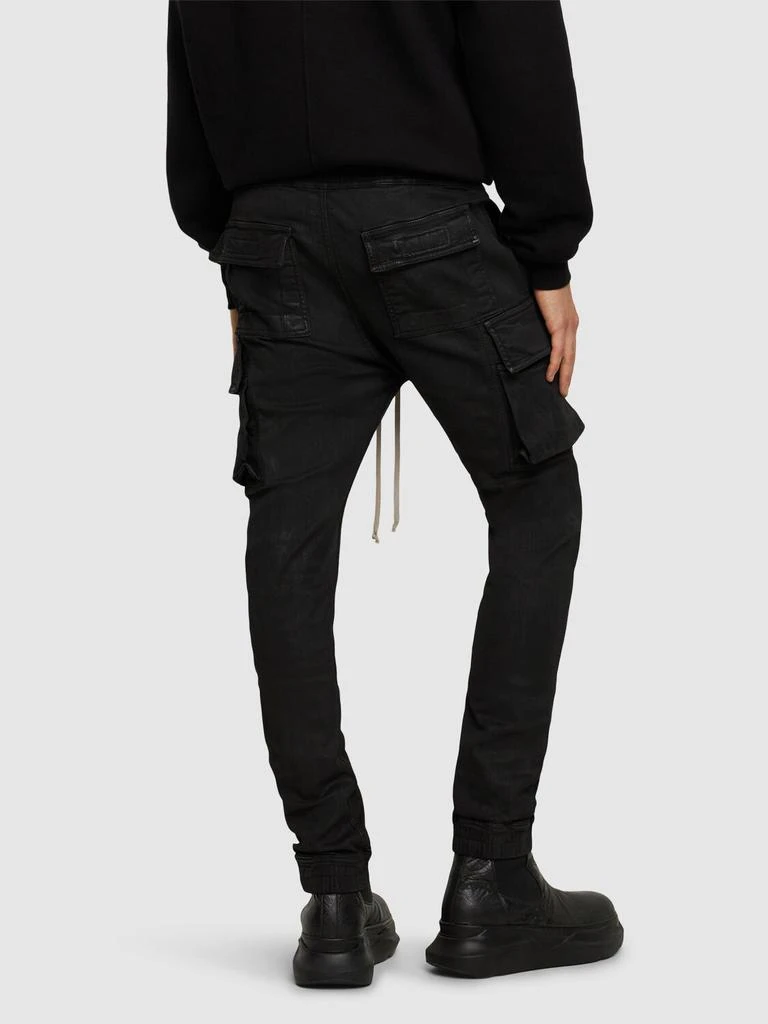 Rick Owens Mastodon Cut Waxed Denim Pants 2