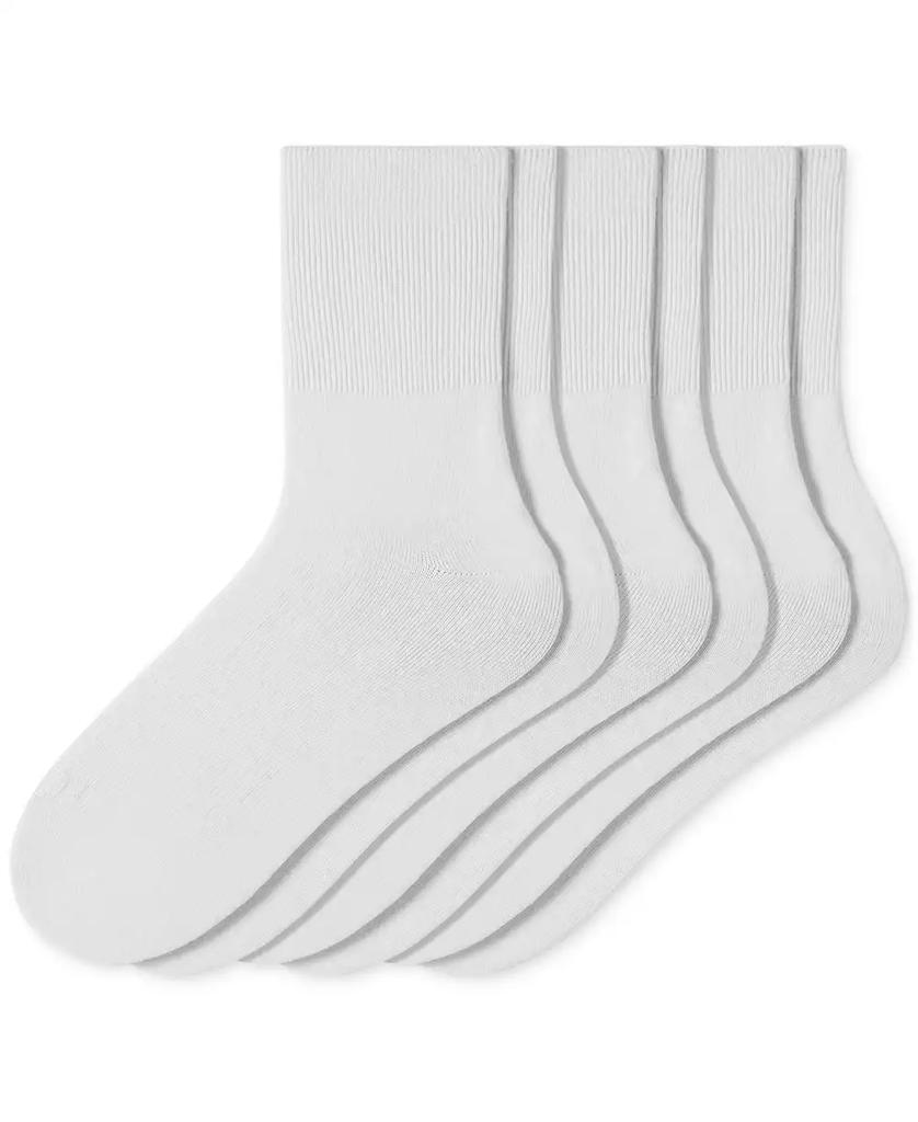 Hue Women's 3-Pk. Bobby Ribbed-Cuff Crew Socks U23317
