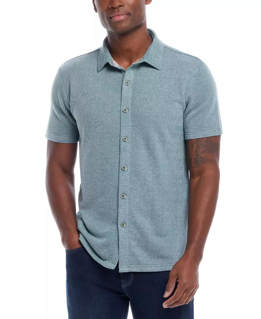 Weatherproof Vintage Men's Twill Knit Shirt