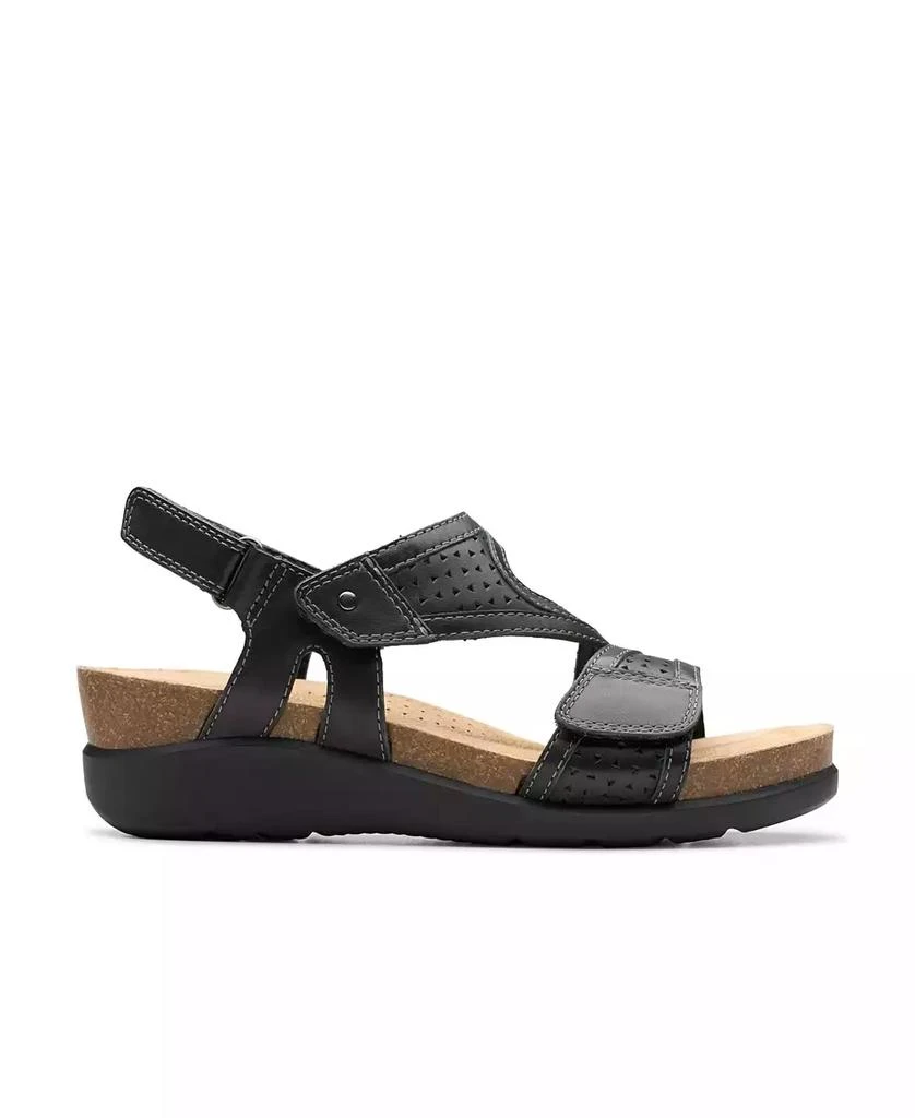 Clarks Women's Calenne Carmen Slip On Flat Sandals 2