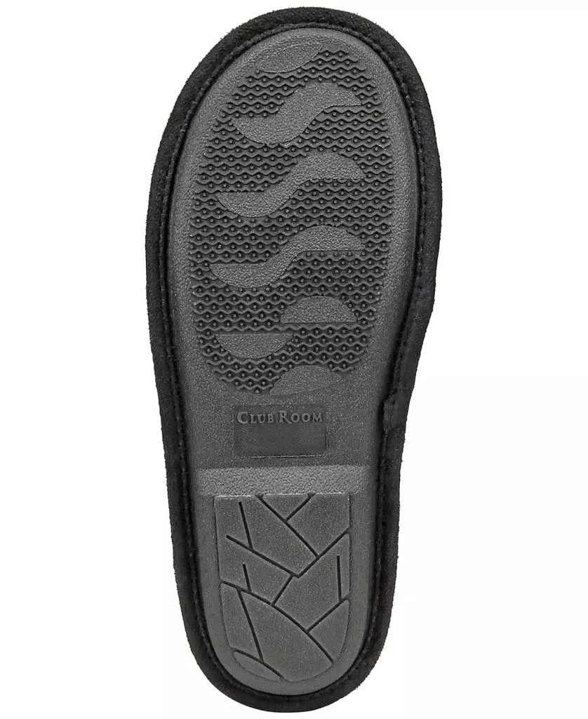 Club Room Men's Plaid Slippers, Created for Macy's 5