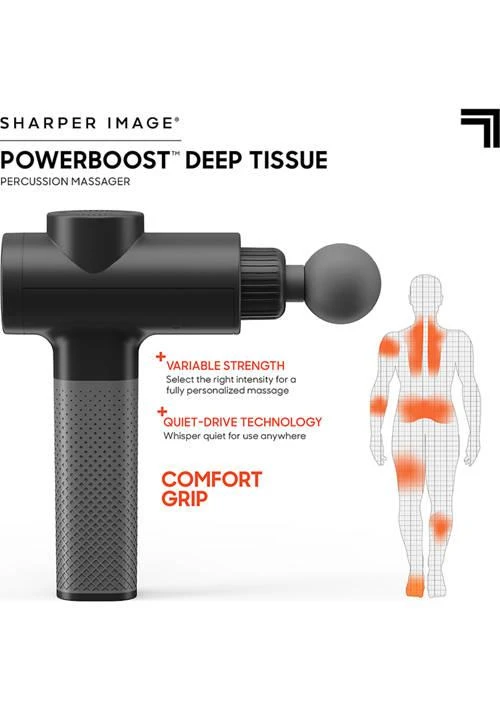 Sharper Image Image Power Boost Deep Tissue Percussion Massager 2