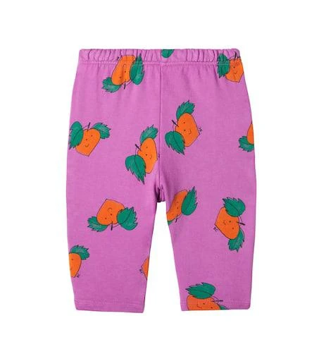 BOBO CHOSES Baby Tangerine cotton-blend jersey sweatpants
