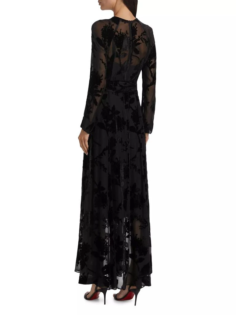 Zimmermann Burnout Floral Maxi Dress 5