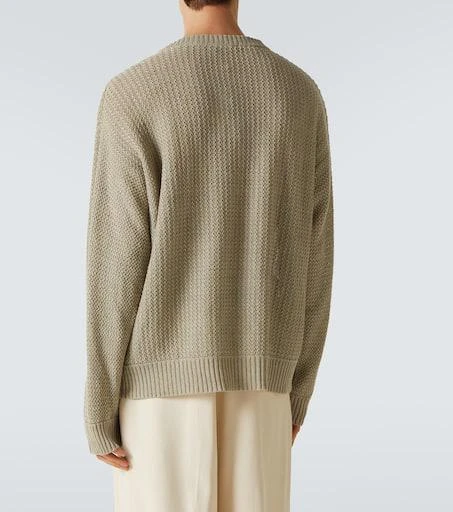 Frescobol Carioca Jardim linen sweater 4