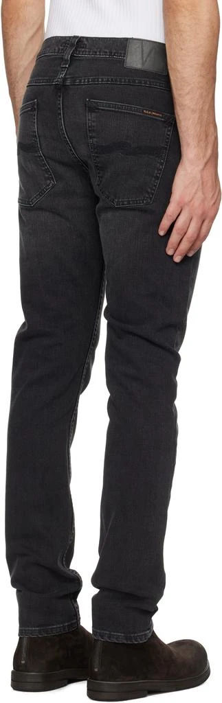 Nudie Jeans Black Lean Dean Jeans 3